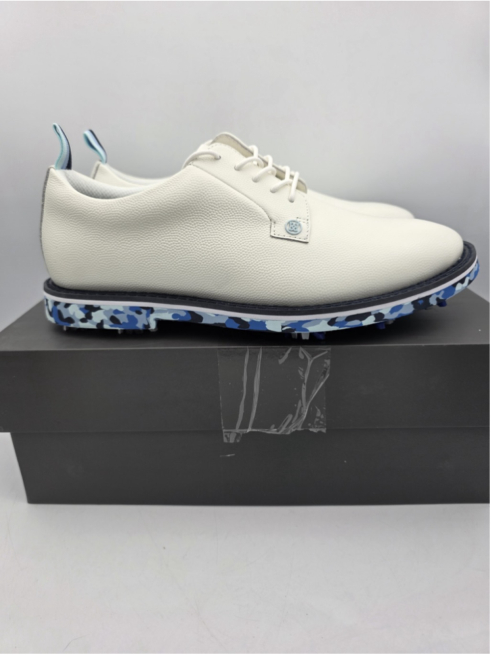 G/Fore FORE G/LOCK Camo Gallivanter SOLE Golf Shoe size 9.5 MEN WHITE GMF000112